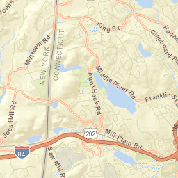 Milltown New York Street Map