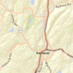 West Seymour Connecticut Street Map