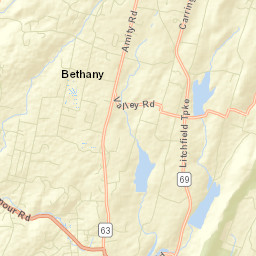 Paynes Corners Connecticut Street Map