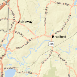 Bradford Street Map
