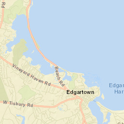 Edgartown Street Map
