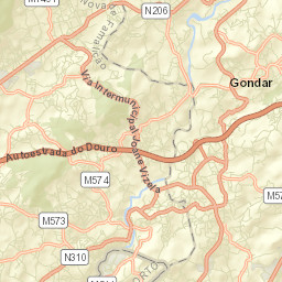 Ronfe Street Map