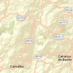 Celorico de Basto Street Map