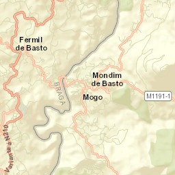 Mondim de Basto Street Map