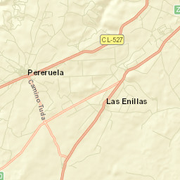 Pereruela Street Map