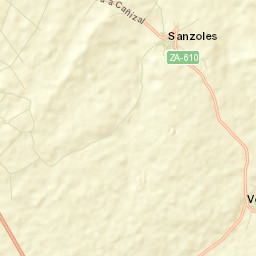 Sanzoles Street Map