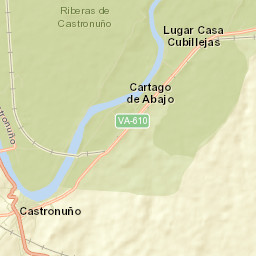 Castronuño Street Map