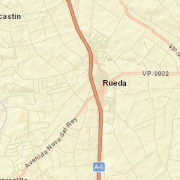 Rueda Street Map