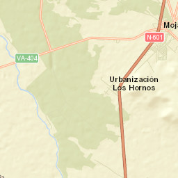 Mojados Street Map