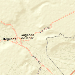 Megeces Street Map