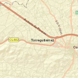Cuéllar Street Map