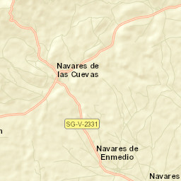 Navares de las Cuevas Street Map