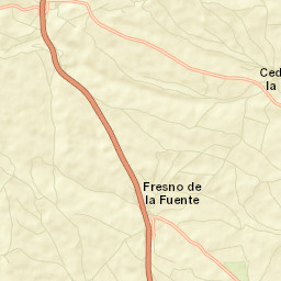 Fresno de la Fuente Street Map