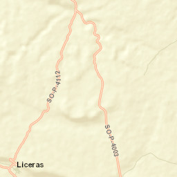 Liceras Street Map