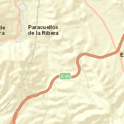 Paracuellos de la Ribera Street Map