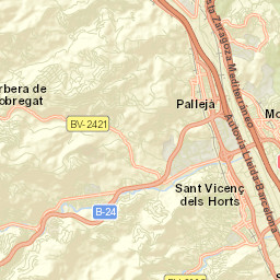 Molins de Rei Street Map