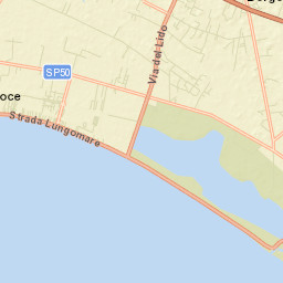 Borgo Sabotino-Foce Verde Street Map