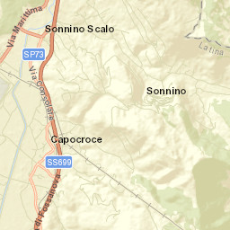 Sonnino Street Map