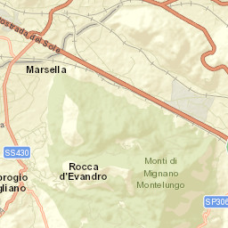 Bivio Mortola Street Map