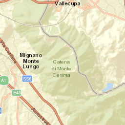 Mignano Monte Lungo Street Map