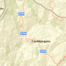 Castelpagano Street Map