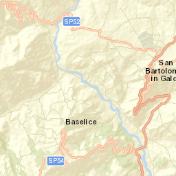 Baselice Street Map
