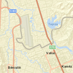 Kamëz Street Map