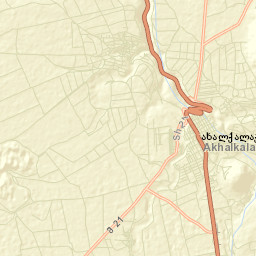 Akhalk’alak’i Street Map