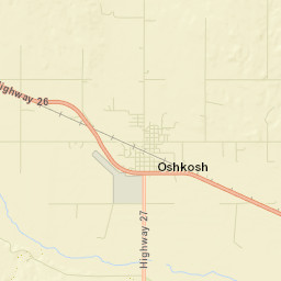 Oshkosh Street Map