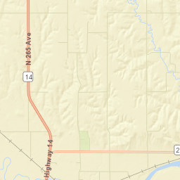 Nance County Street Map