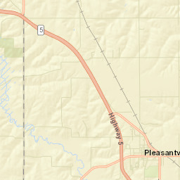 Pleasantville Street Map