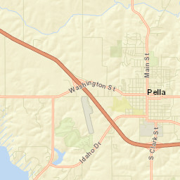 Iowa 163, Pella, IA 50219, America Street Map