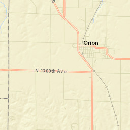 Orion Street Map