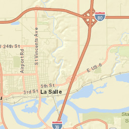 La Salle Street Map