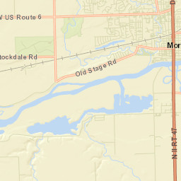 Morris Street Map