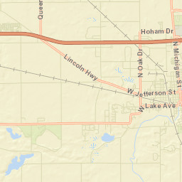 Plymouth, IN 46563, USA Street Map