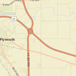 Marshall County Street Map