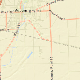112-120 West 7th Street, Auburn, IN Street Map