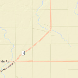 Six Corners Ohio Street Map