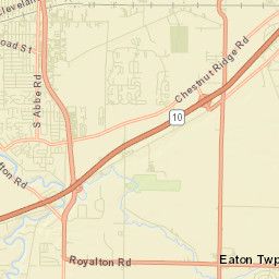Laporte Ohio Street Map