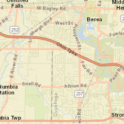 West View Ohio Street Map