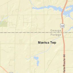 Taborville Ohio Street Map