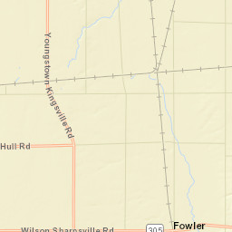 Nutwood Ohio Street Map