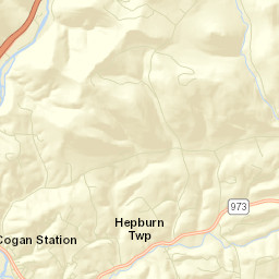 Lycoming County Street Map