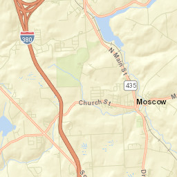 Moscow Street Map