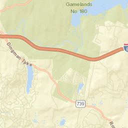 Pike County Street Map