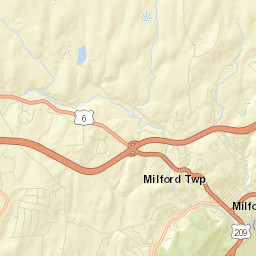Milford Street Map