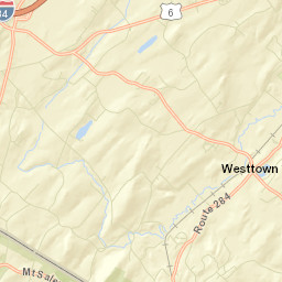 Westtown New York Street Map