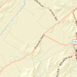 Snufftown New York Street Map