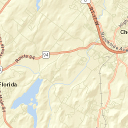 Sugar Loaf New York Street Map